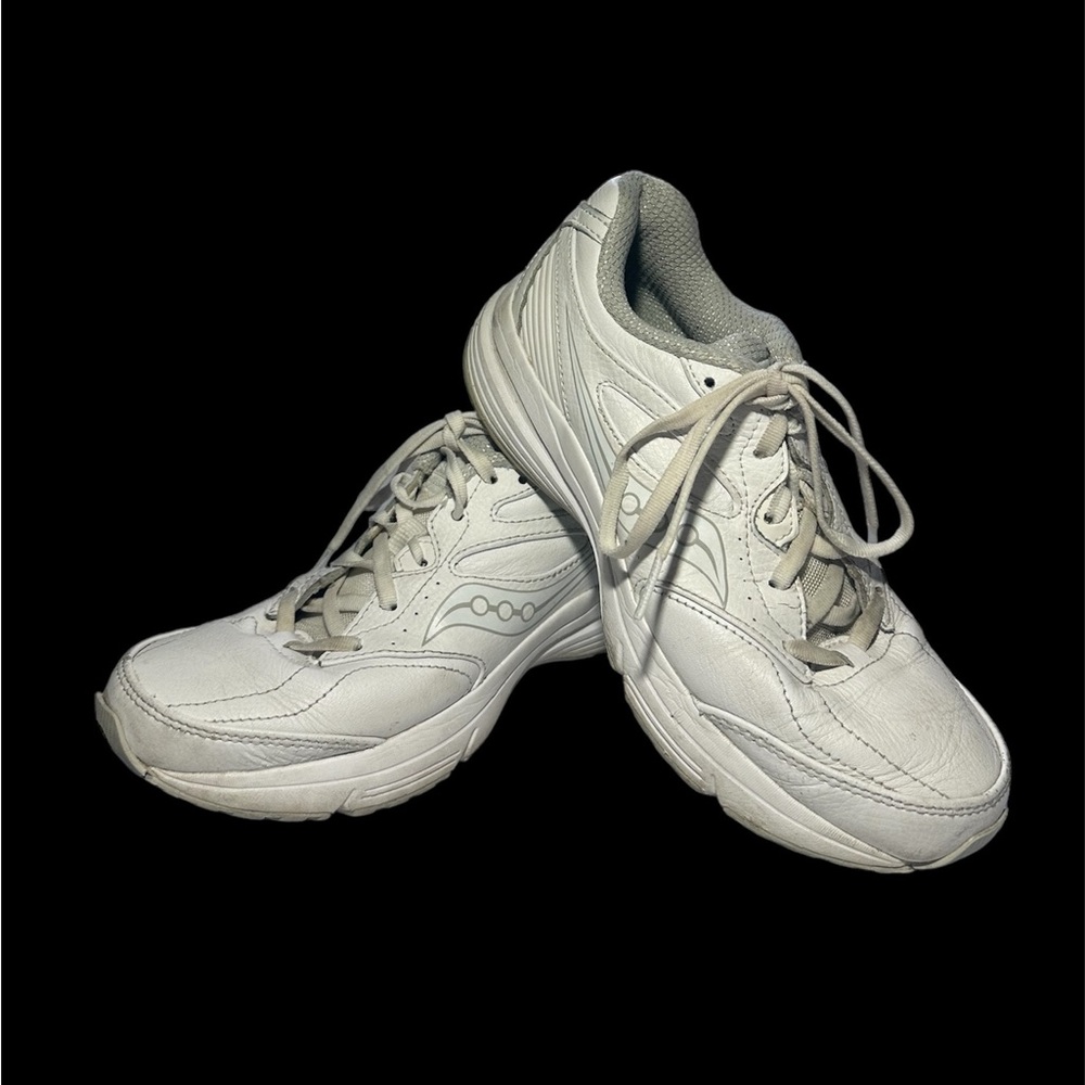 Women’s Saucony Integrity Walker 3 Sneaker Walking Running Shoe 6.5 White Used
